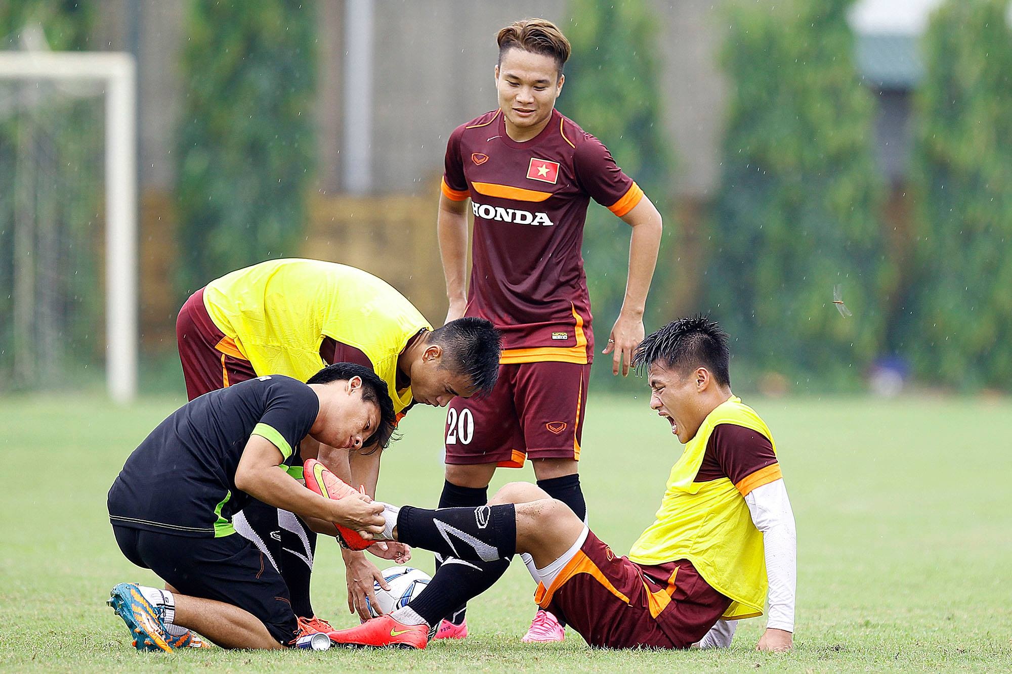 HLV Miura luôn đòi hỏi sự quyết liệt ngay từ khâu tập luyện.