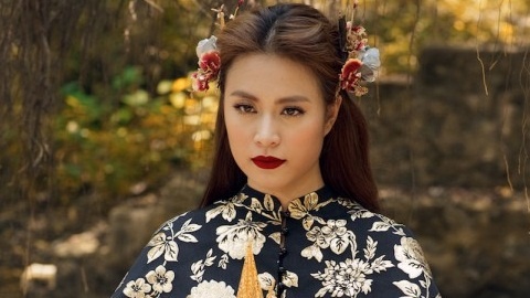 ‘Banh troi nuoc’ cua Hoang Thuy Linh: dep nhung chua… tron hinh anh