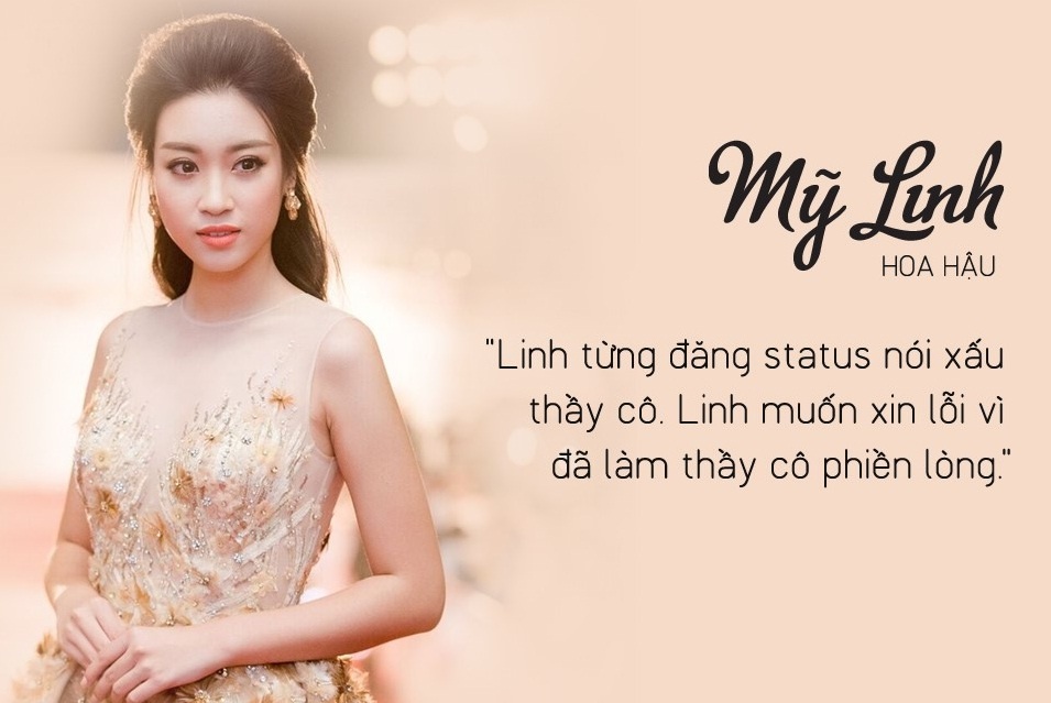 Hoa hau Do My Linh hoi han vi noi xau thay co tren Facebook hinh anh