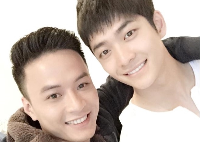 Hong Dang noi yeu Kang Tae Oh trong hau truong phim hinh anh