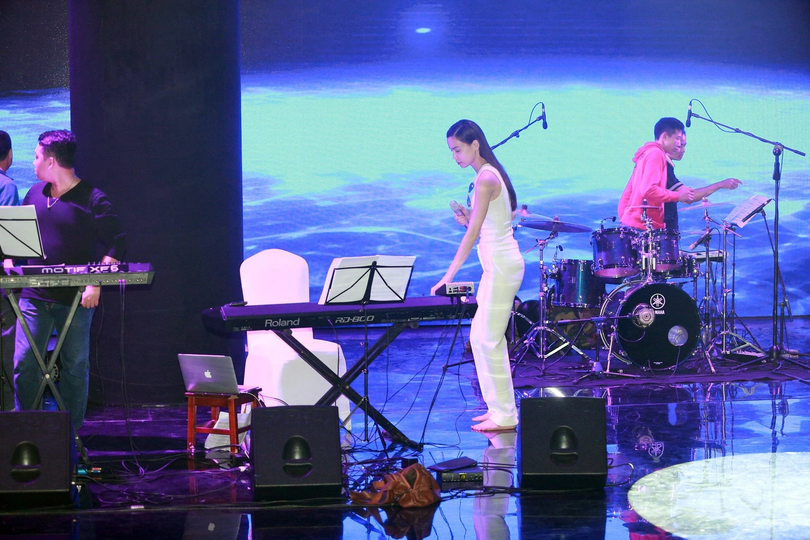 Ho Ngoc Ha chan tran tap nhac anh 4