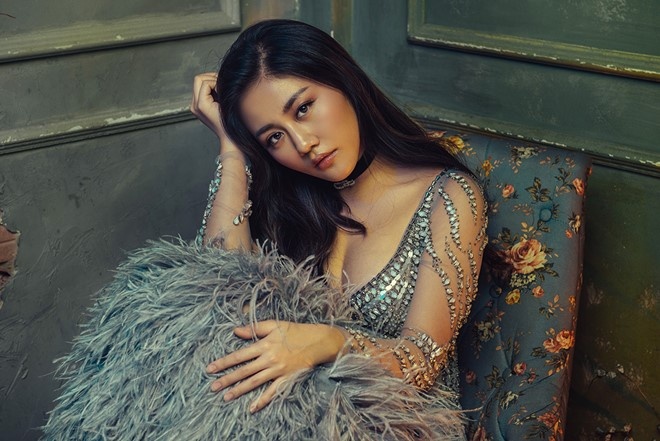 Van Mai Huong hop tac voi Chau Dang Khoa trong album moi hinh anh