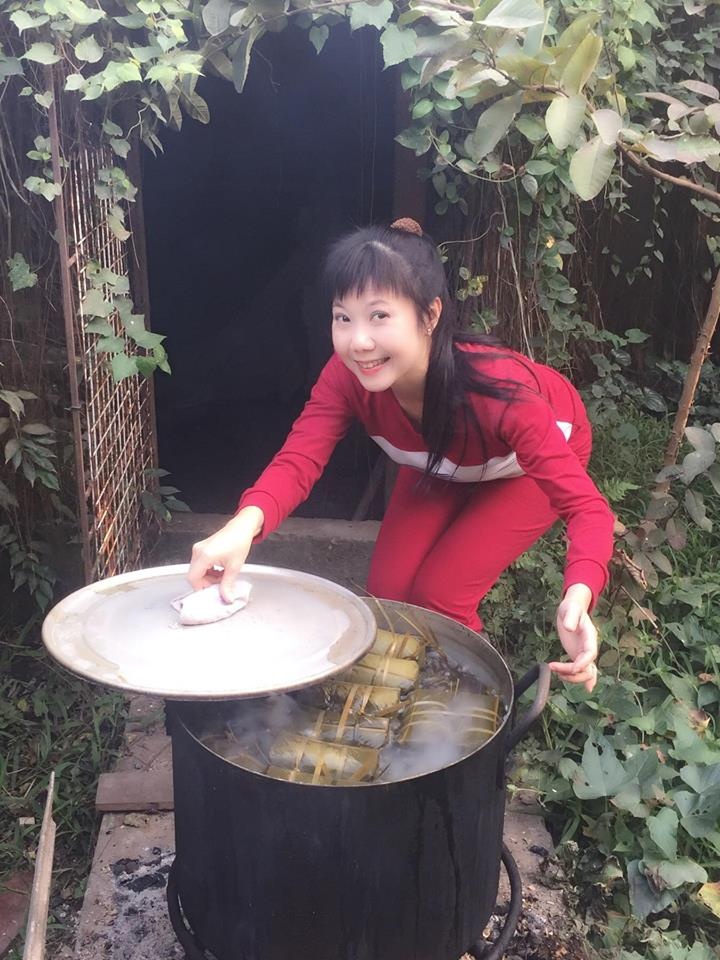 Huong Tuoi luoc banh chung anh 1