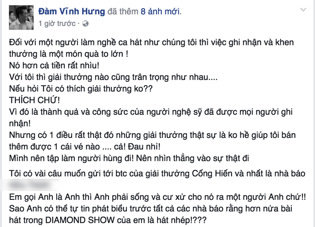 Dam Vinh Hung anh 1
