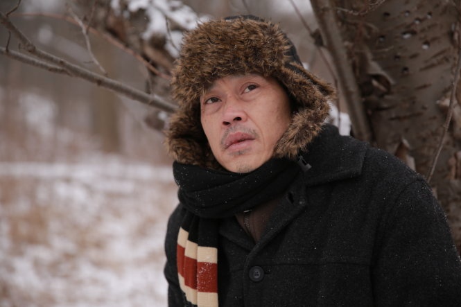 Hoai Linh co don giua tuyet trang trong 'Da co hoai lang' hinh anh