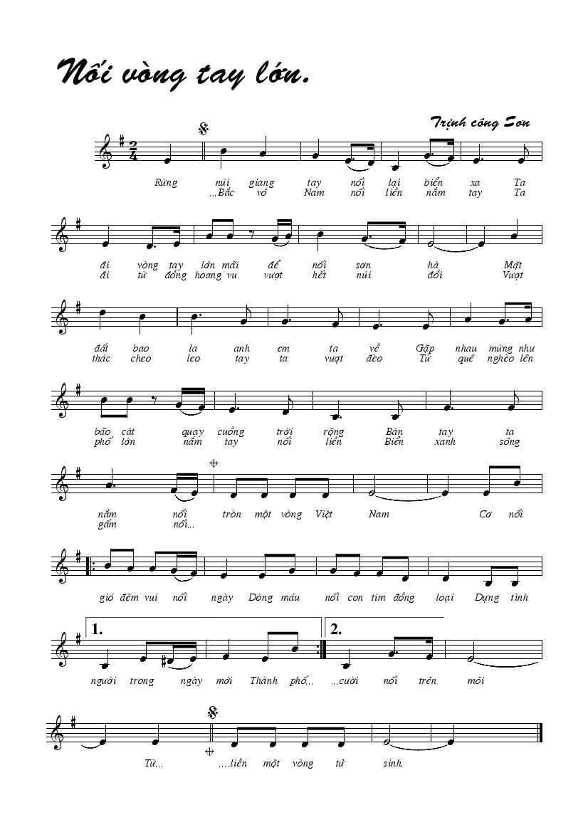 Noi vong tay lon anh 1