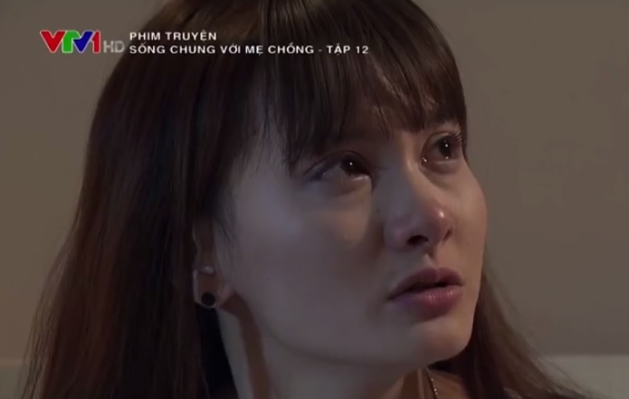 'Song chung voi me chong' tap 12: Uat uc voi me chong, Van doi ly hon hinh anh