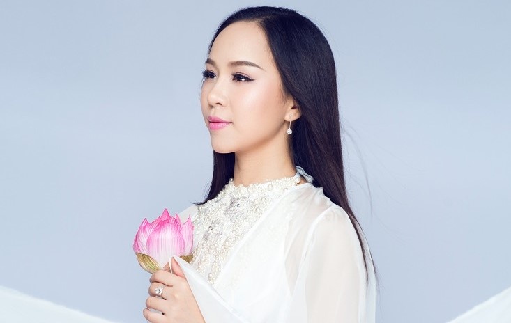 Sao mai Hong Duyen pha nhac jazz vao dan ca quan ho Bac Ninh hinh anh