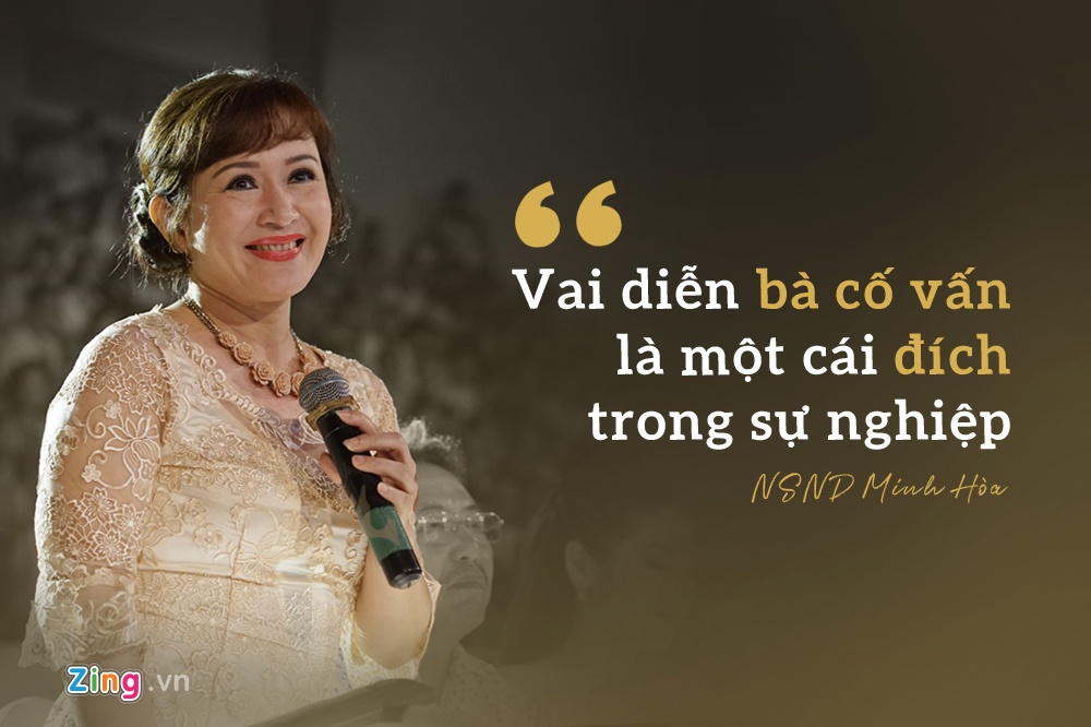 NSND Minh Hòa và vai bà cố vấn ảnh 1 NSND Minh Hoa va vai ba co van anh 1