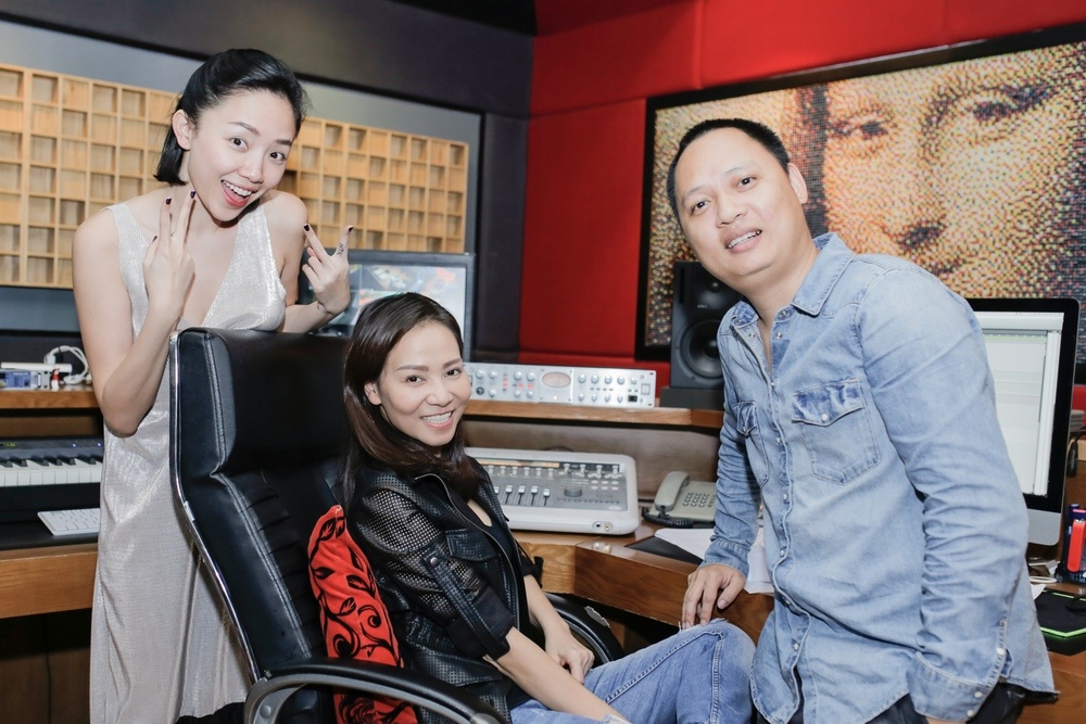 Tóc Tiên thức trắng đêm ảnh 2 Toc Tien thuc trang dem anh 2