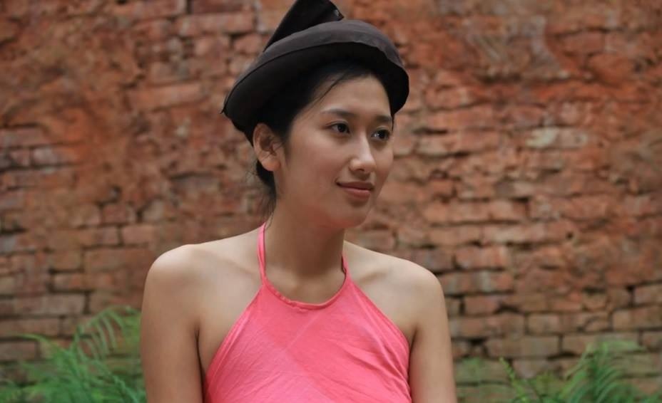 Dan dien vien nu 'Thuong nho o ai' khong mac noi y tren truyen hinh hinh anh