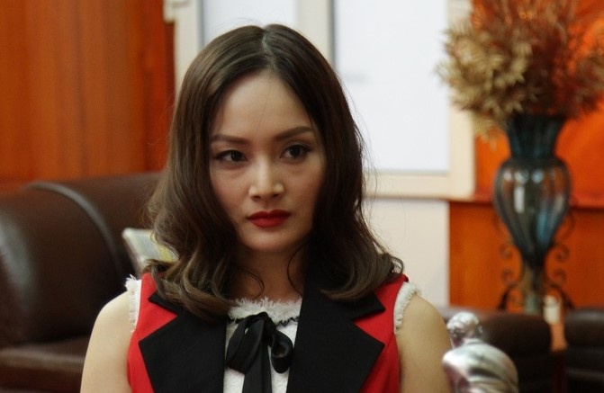 Lan Phuong gap duoc nguoi yeu moi khi dong 'Ca mot doi an oan' hinh anh