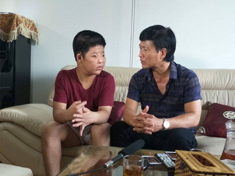 bố con Quốc Tuấn ảnh 2 bo con Quoc Tuan anh 2