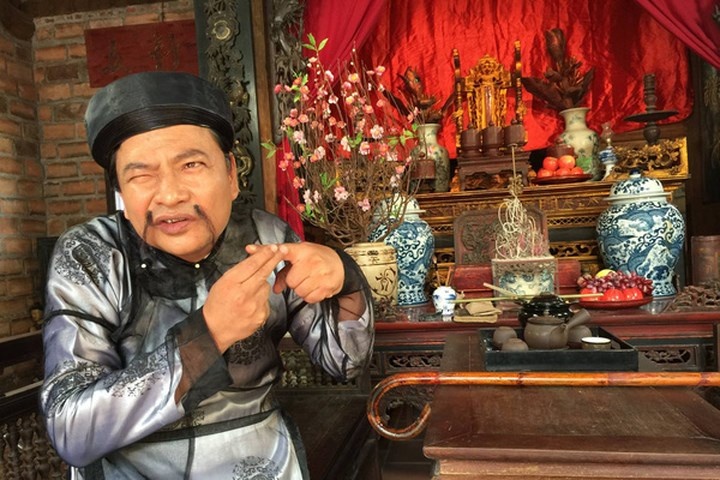 NSND Quốc Anh nói về hài dung tục ảnh 1 NSND Quoc Anh noi ve hai dung tuc anh 1