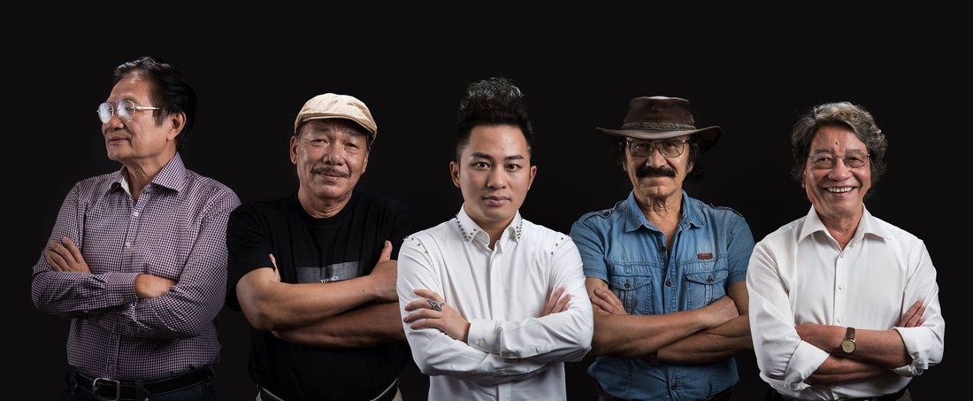 Tùng Dương hát Bộ tứ sông Hồng ảnh 2 Tung Duong hat Bo tu song Hong anh 2
