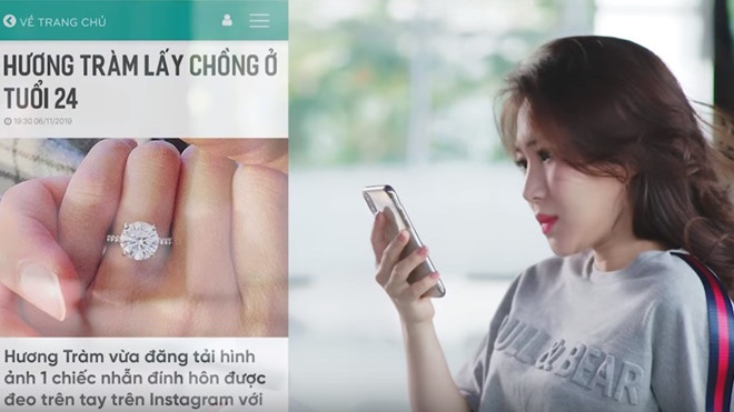 Huong Tram MV moi anh 2