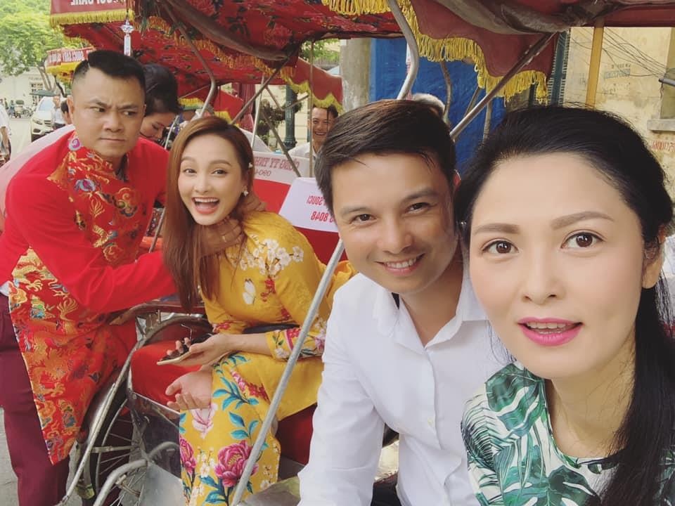 dien vien Ha Noi dien ao dai anh 5
