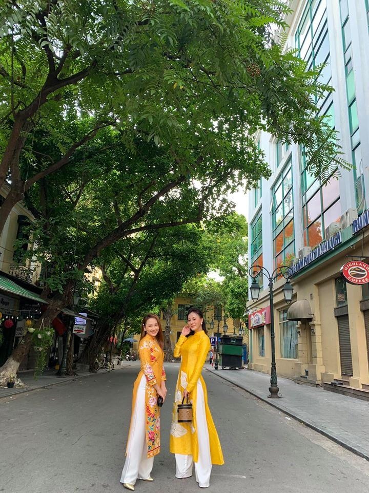 dien vien Ha Noi dien ao dai anh 3