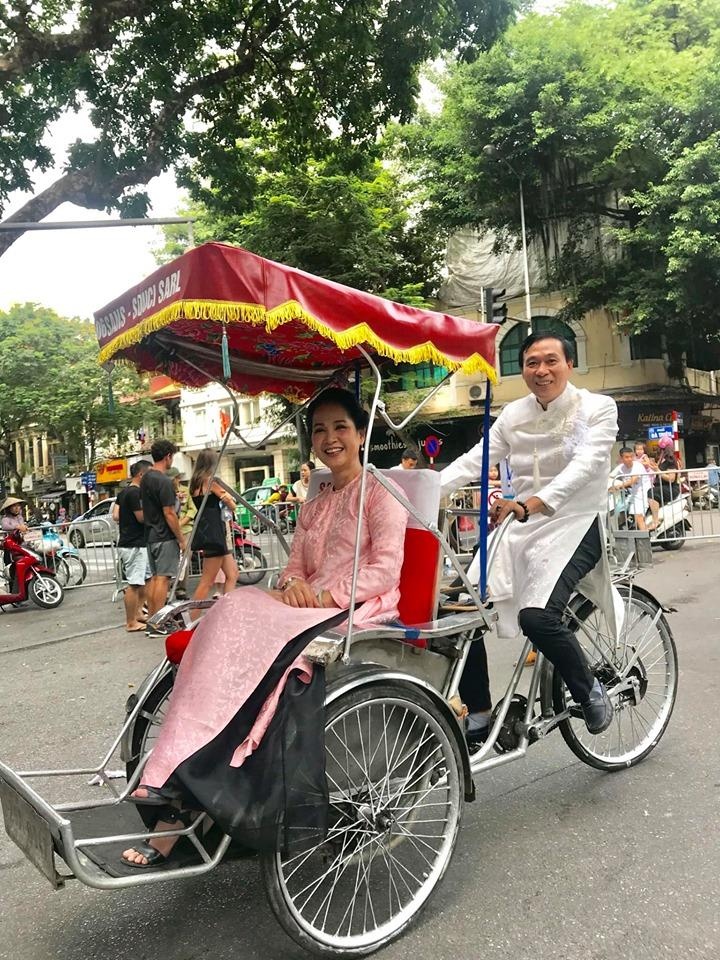 dien vien Ha Noi dien ao dai anh 7