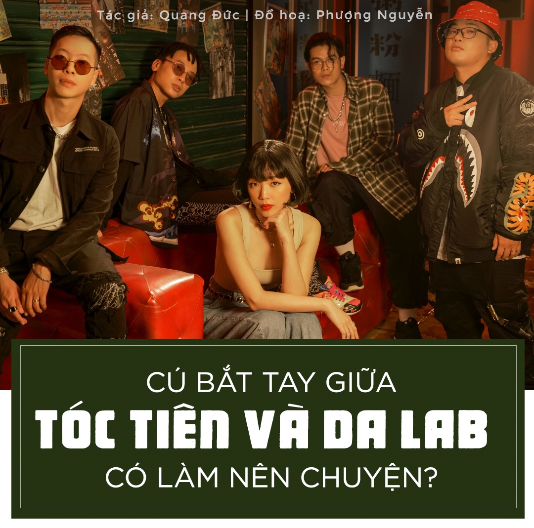 Tóc Tiên bắt tay Da LAB ảnh 1 Toc Tien bat tay Da LAB anh 1