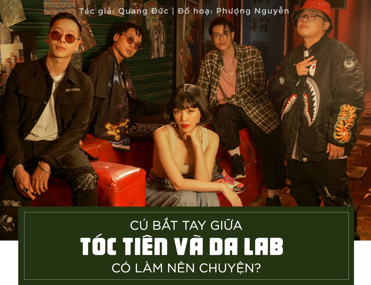 Tóc Tiên bắt tay Da LAB ảnh 2 Toc Tien bat tay Da LAB anh 2