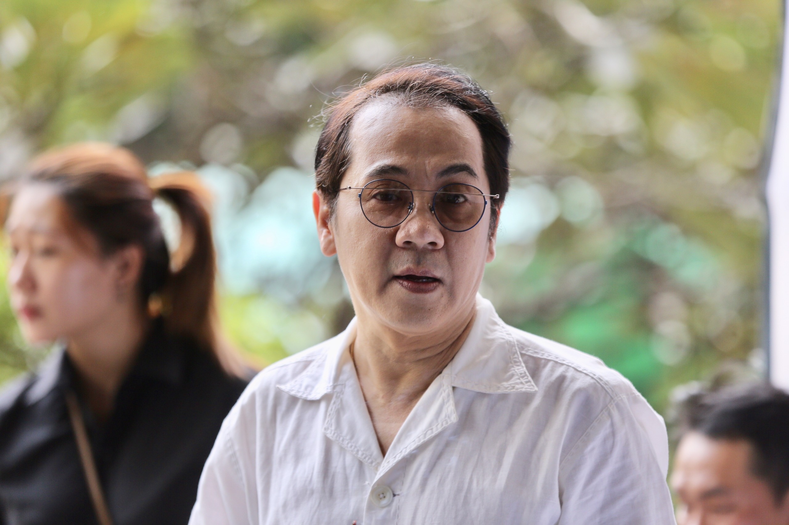 Nghe si Thanh Loc, Ly Hung den vieng NSND The Anh hinh anh