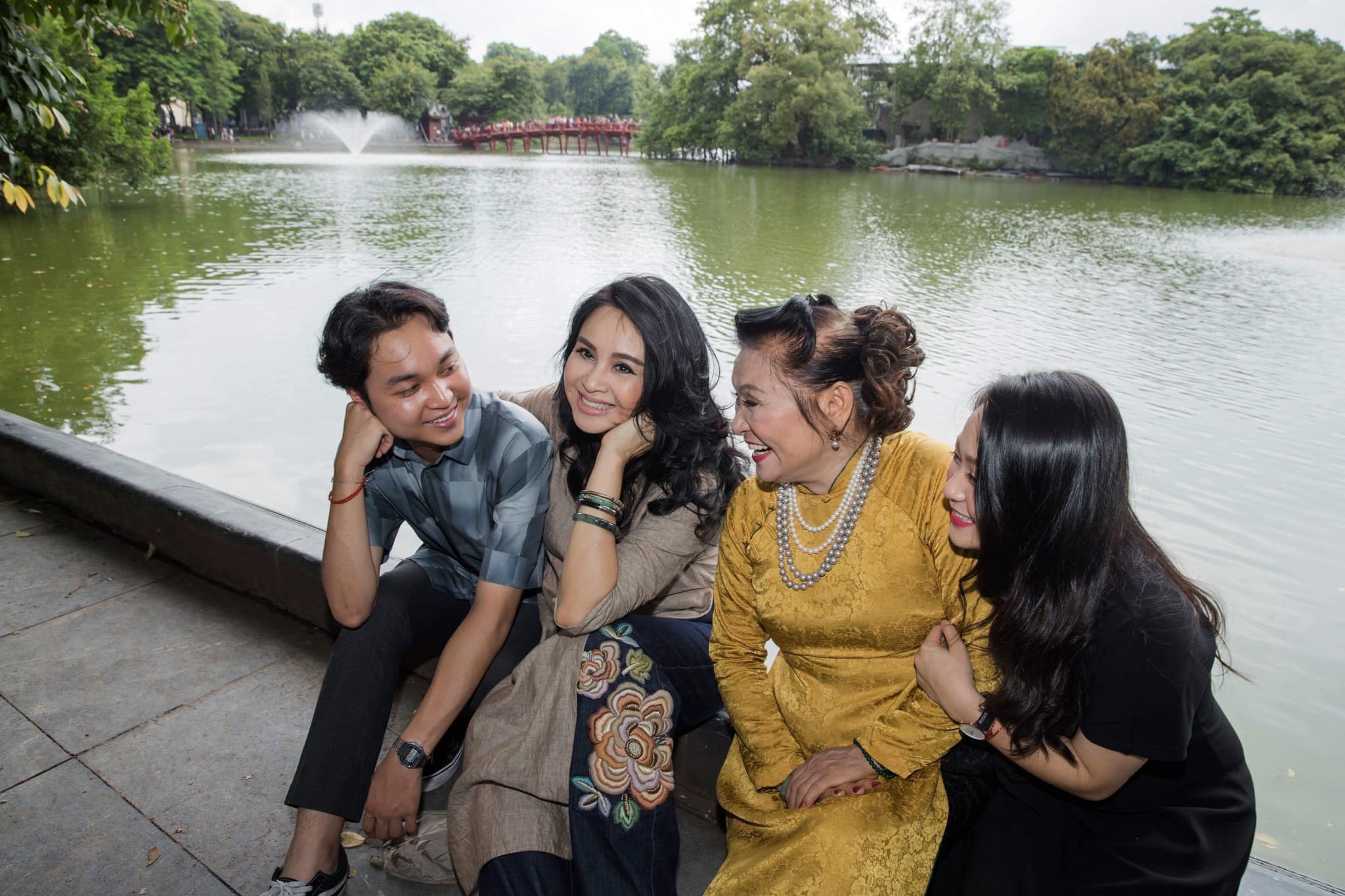 con cai Thanh Lam,  My Linh anh 6