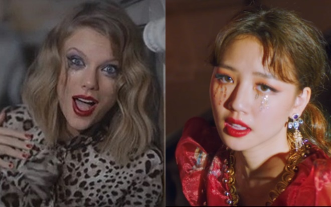 AMEE sao chep Taylor Swift? hinh anh