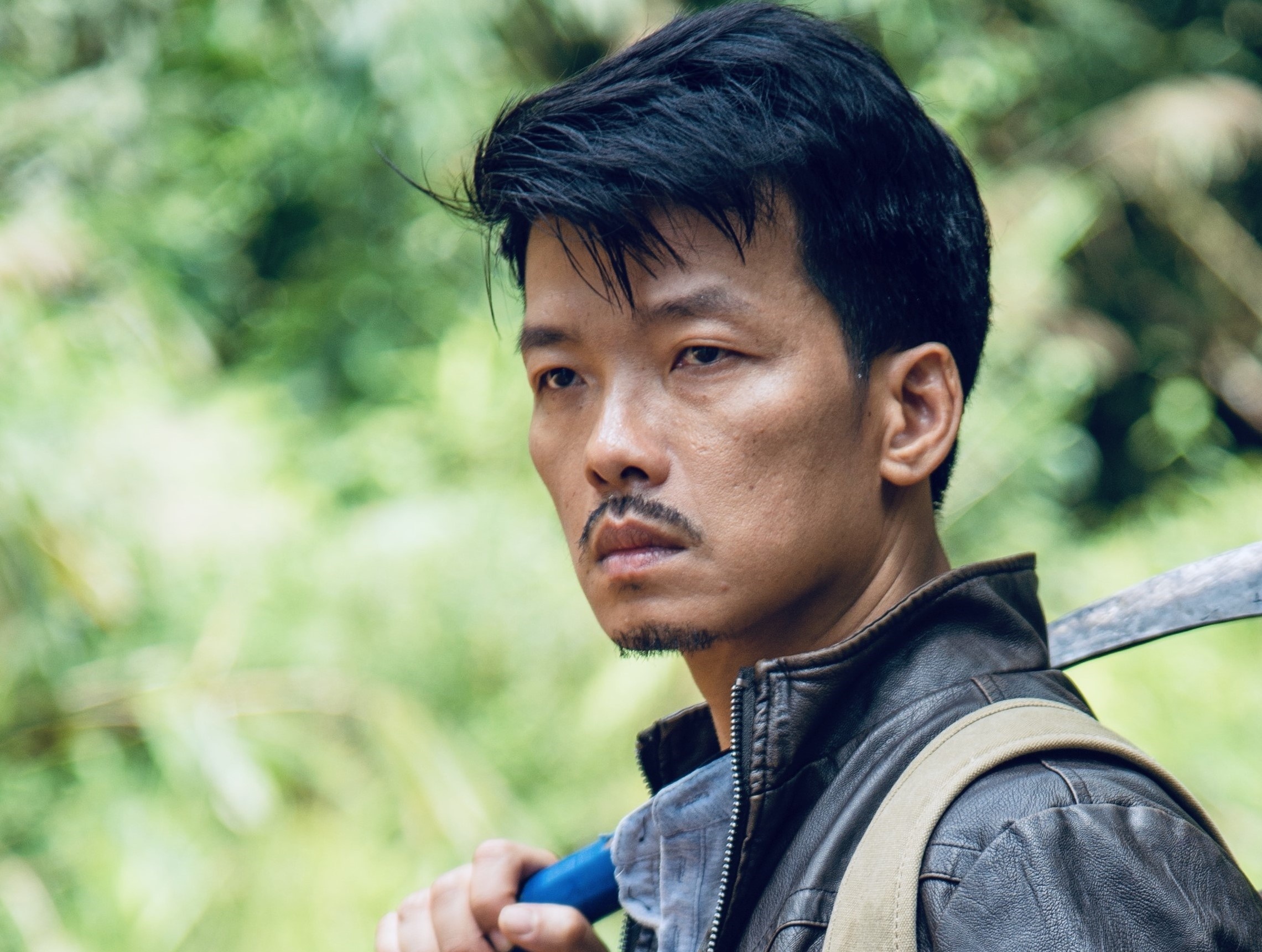 Phim hanh dong cua Peter Pham: Nhieu vo thuat nhung thoai nhu ngu gat? hinh anh
