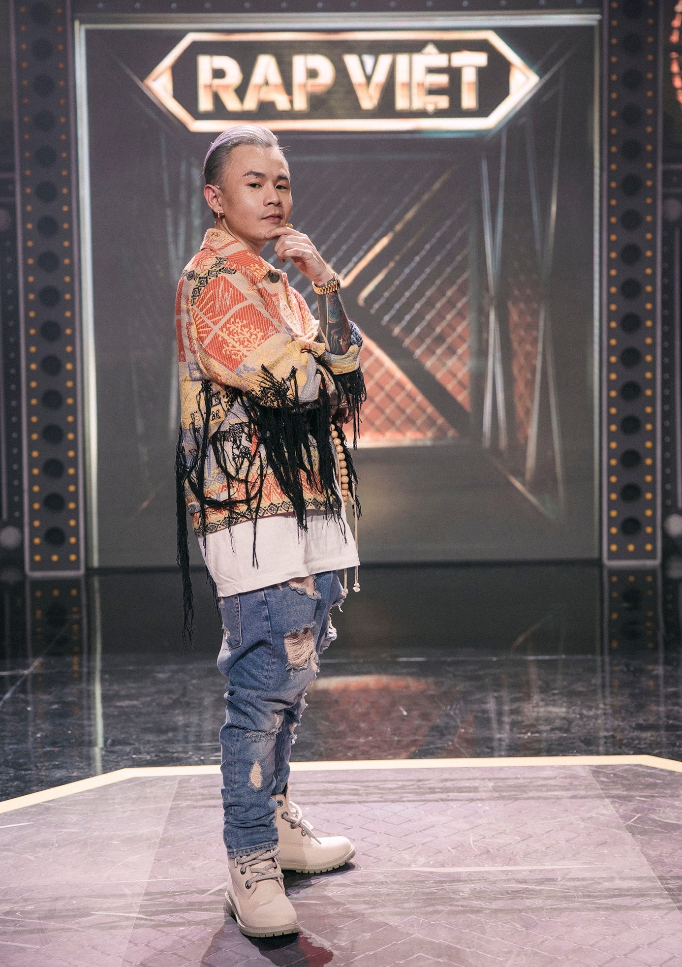 The tran chung ket Rap Viet anh 4