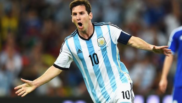 Messi đang tỏa sáng tại Worldcup 2014.