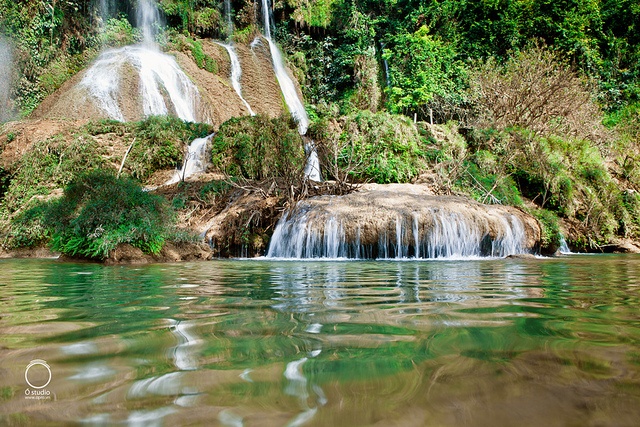 Thác Dải Yếm mềm mại. Ảnh st.