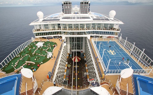 Khu giải trí ngoài trời (ảnh: PA)