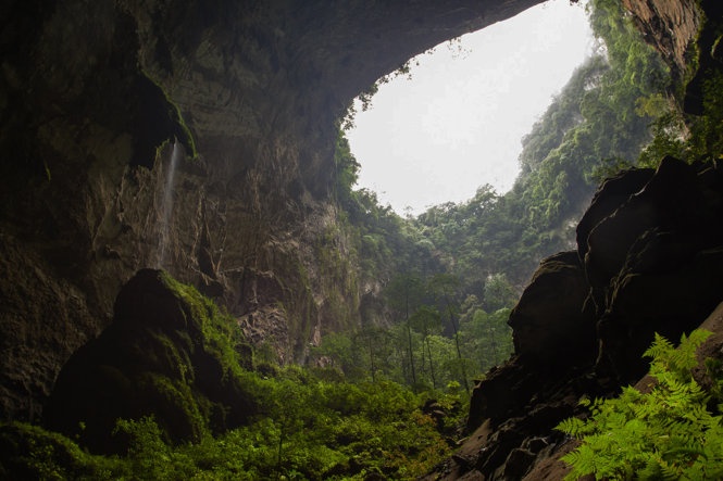 Một trong những điểm mà tuyến cáp treo dự kiến sẽ đưa khách đến hang Sơn Đoòng - Ảnh: Ryan Deboodt