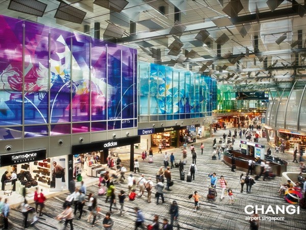 Sân bay Changi của Singapore. (Nguồn: AFP)