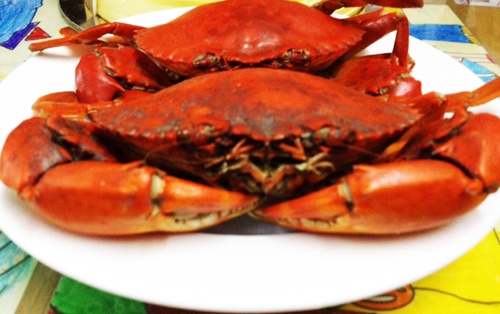 Cua chà rửa thật sạch, cho vào nồi hấp trong khoảng 15 phút cho chín. Sau khi luộc cho cua vào nước lạnh để thịt cua săn lại, vớt ra để ráo, gỡ lấy thịt cua, xé nhỏ cho tơi.