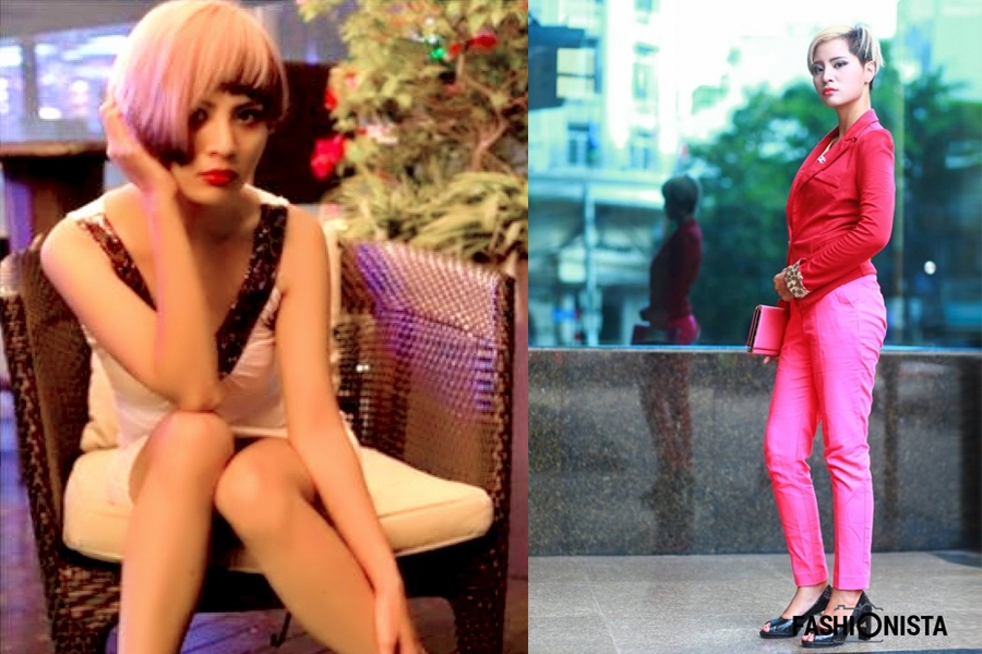 Gặp Ngọc Lan, cô gái Hải Phòng 20 tuổi, có lẽ nhiều người không rời mắt khỏi mái đầu tím hồng “độc nhất vô nhị” của cô nàng. Ngọc Lan cho rằng thời trang là tín ngưỡng, bạn chỉ cần nghe theo con tim để chọn cho mình trang phục phù hợp. Lắng nghe bản thân, lắng nghe cá tính để tìm ra phong cách phù hợp nhất cũng là kinh nghiệm thời trang Ngọc Lan muốn chia sẻ đến các thí sinh Fashionista VietNam – Tín đồ thời trang Việt Nam.