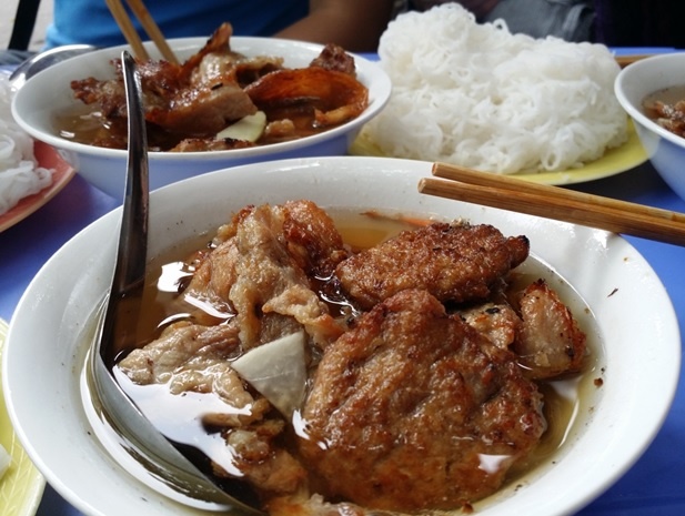 Bún chả Hà Nội.