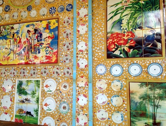 Như một bức tranh sắp đặc nghệ thuật.