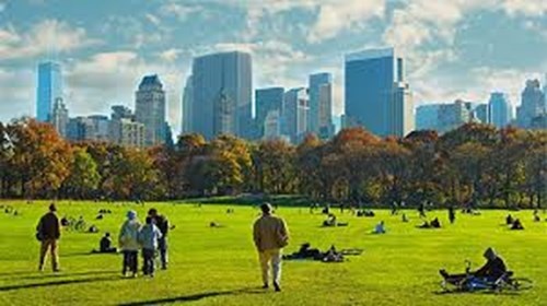 4. Công viên Central Park, New York: 40 triệu khách/năm Công viên mang tính tượng này của New York trải rộng gần 3,41km2 trên khu đất vàng của Manhattan và là một ốc đảo dành cho cả du khách và dân địa phương.
