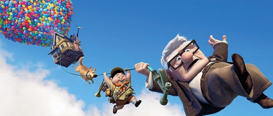 Nhân vật chính Carl Fredricksen trong phim 