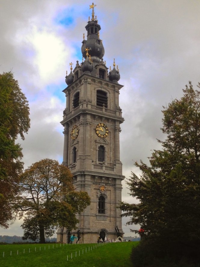 Tháp chuông Belfry, một biểu tượng của Mons - Ảnh: wordpress.