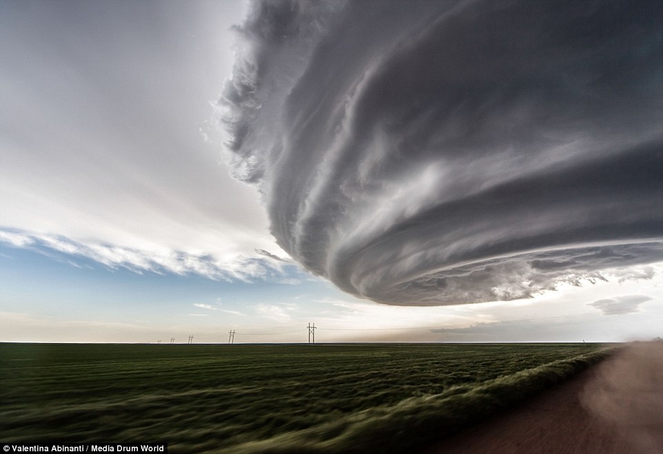 Năm nay 31 tuổi, cô cho biết cảm hứng cho niềm đam mê của mình chính là bộ phim thảm họa Twister năm 1996.