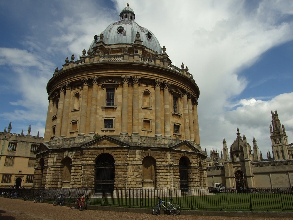 9. Thư viện Bodleian, Oxford Vương Quốc Anh.