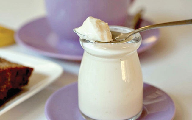 Cach lam sua chua khong duong hinh anh