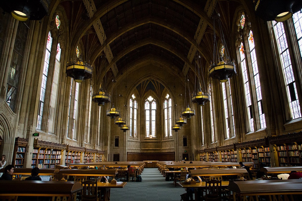 16. Thư viện Suzzallo, đại học Washington, Seattle, Hoa Kỳ.