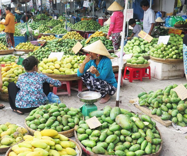 Mua trái cây ở trạm dừng sẽ rẻ hơn mua tại chùa.