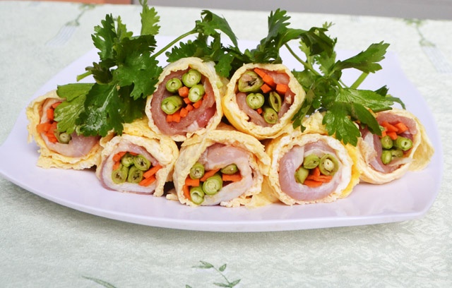 Tro tai voi trung cuon hinh anh