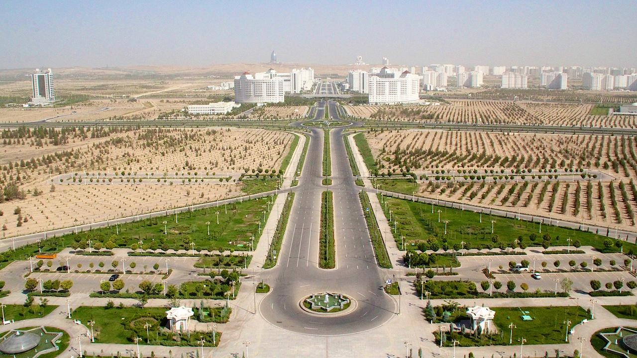 Thanh pho cam thach Ashgabat hinh anh