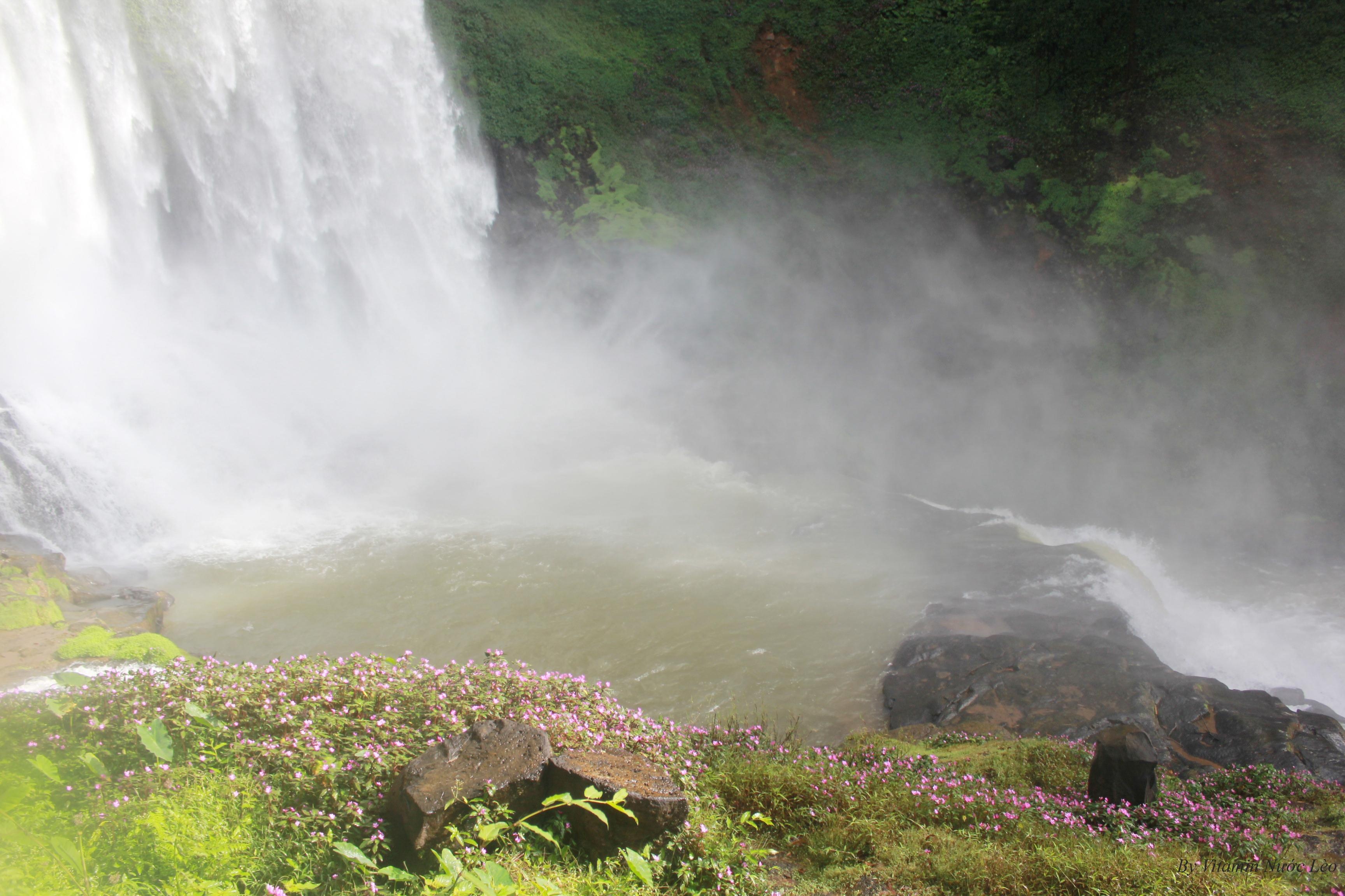 Thác Đasara, một con thác mới được khai thác nằm trong khu vực rừng nguyên sinh của khu du lịch Damri